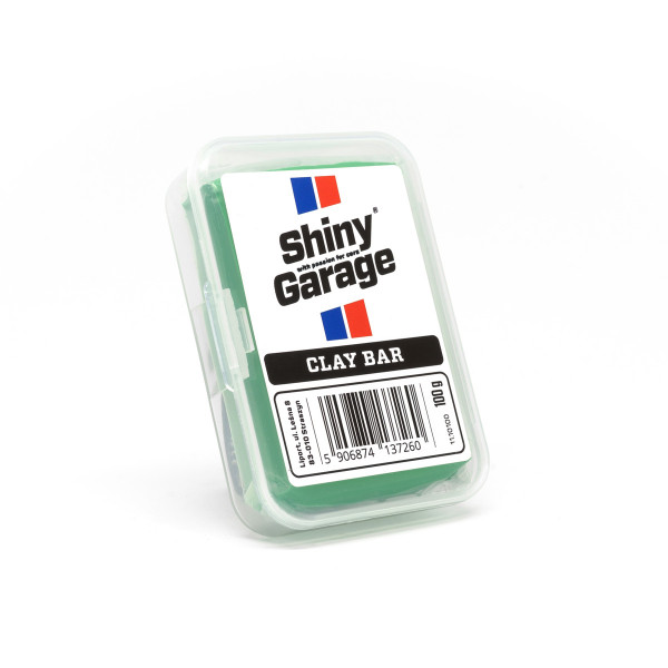 Shiny Garage Green Clay Bar 100g, Reinigungsknete