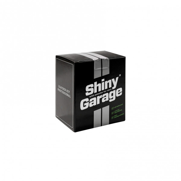 Shiny Garage Leather Kit Professional, Starkes Lederreinigungsset